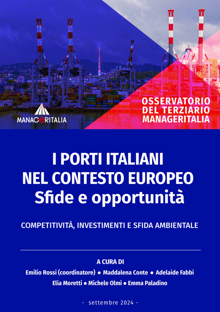 Cop Osservatorio-Terziario-Manageritalia-Report -I porti italiani nel contesto europeo-Set2024